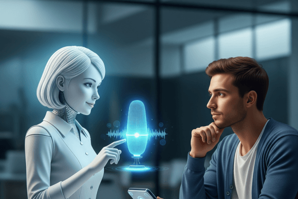 Autonomous AI agent working inside business tools